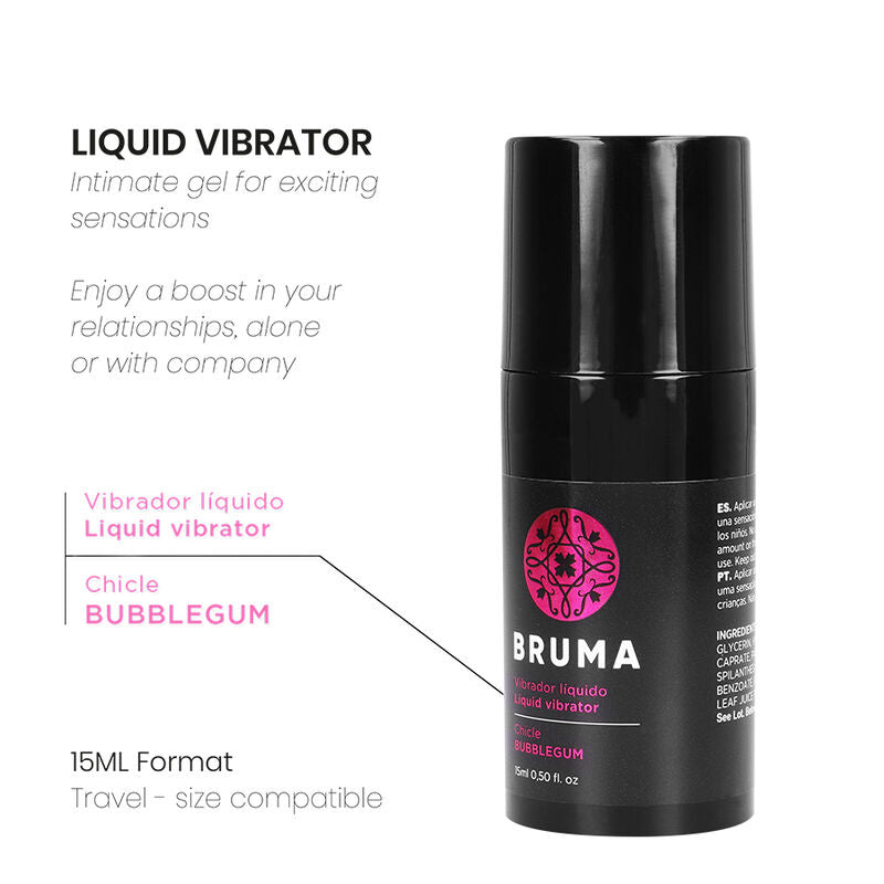 Bruma Liquido Bubblegum Ultra Scorrevole 15 - Accessorio intimo - vista laterale