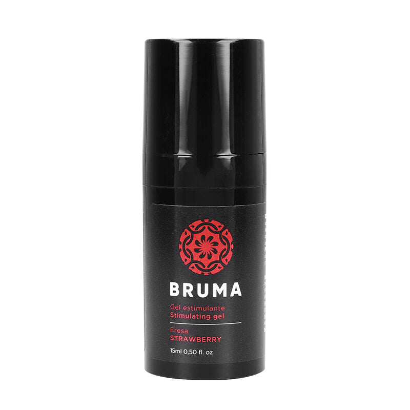 Bruma Balsamo Intensificante - Accessorio intimo, colore fragola - in mano per le dimensioni