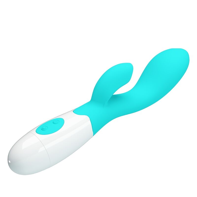 Pretty Love Brighty - Massaggiatore curvo, colore verde - retro