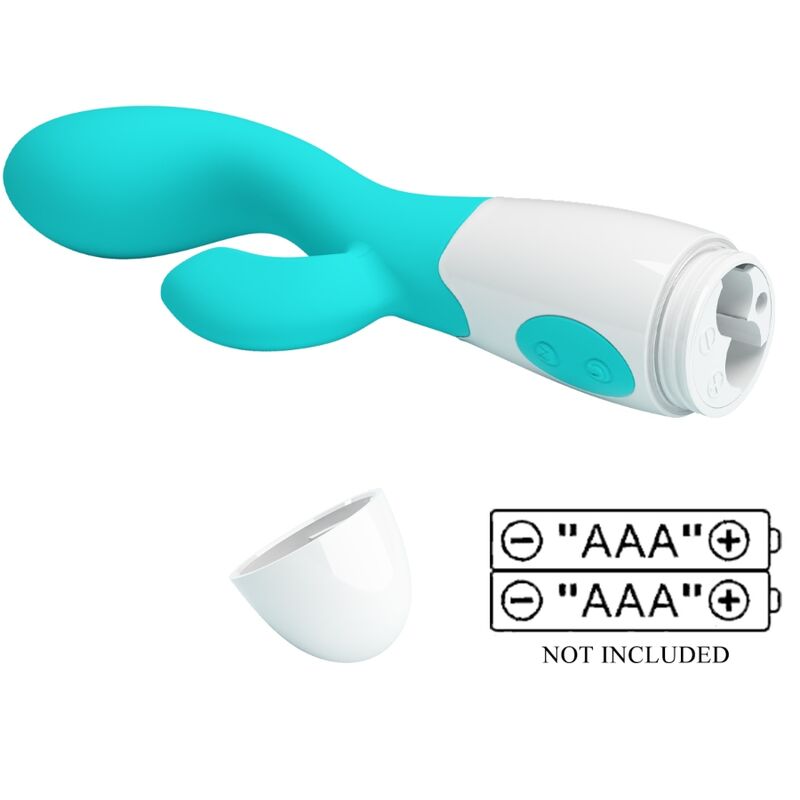 Pretty Love Brighty - Massaggiatore curvo, colore verde - dettaglio