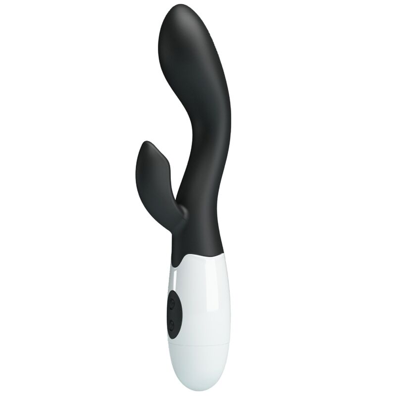 Pretty Love Brighty - Massaggiatore curvo, colore nero