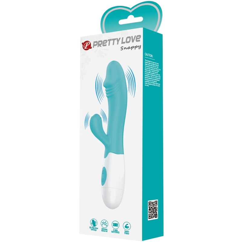 Pretty Love Snappy - Massaggiatore curvo, colore spot verde - dettaglio
