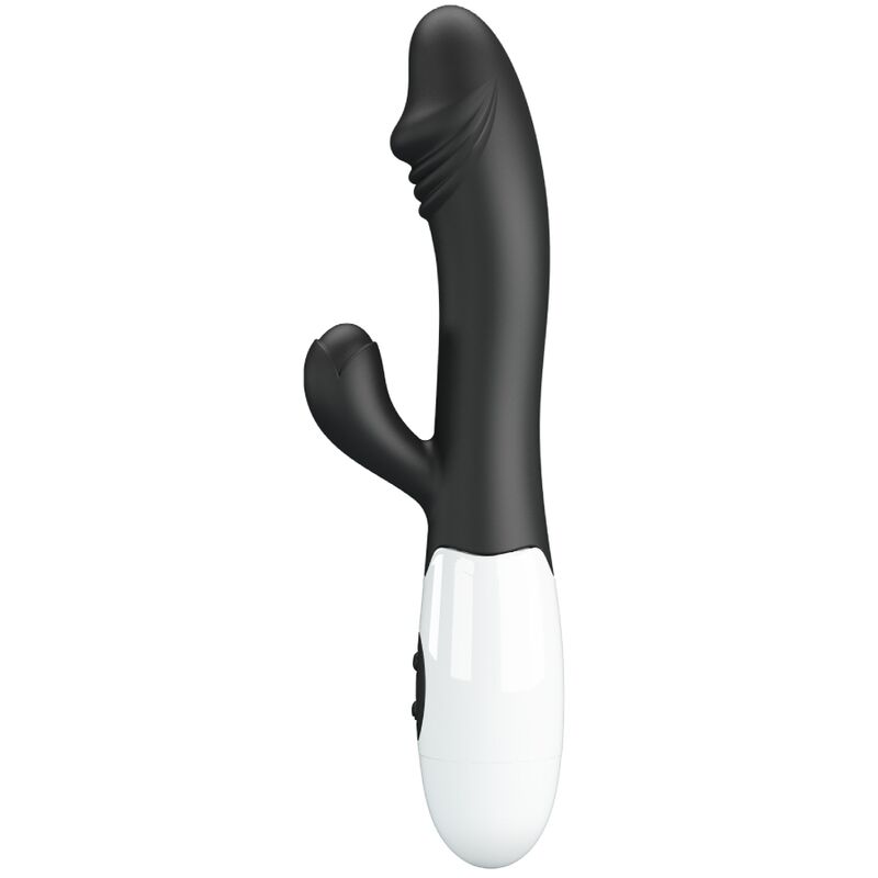 Pretty Love Snappy - Massaggiatore curvo, colore spot nero - vista laterale