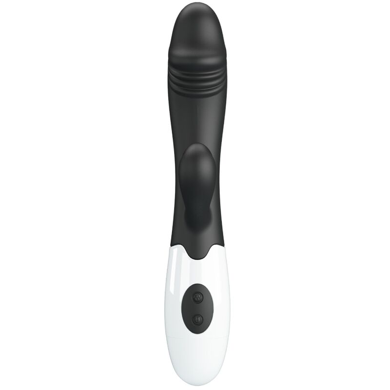 Pretty Love Snappy - Massaggiatore curvo, colore spot nero - dettaglio
