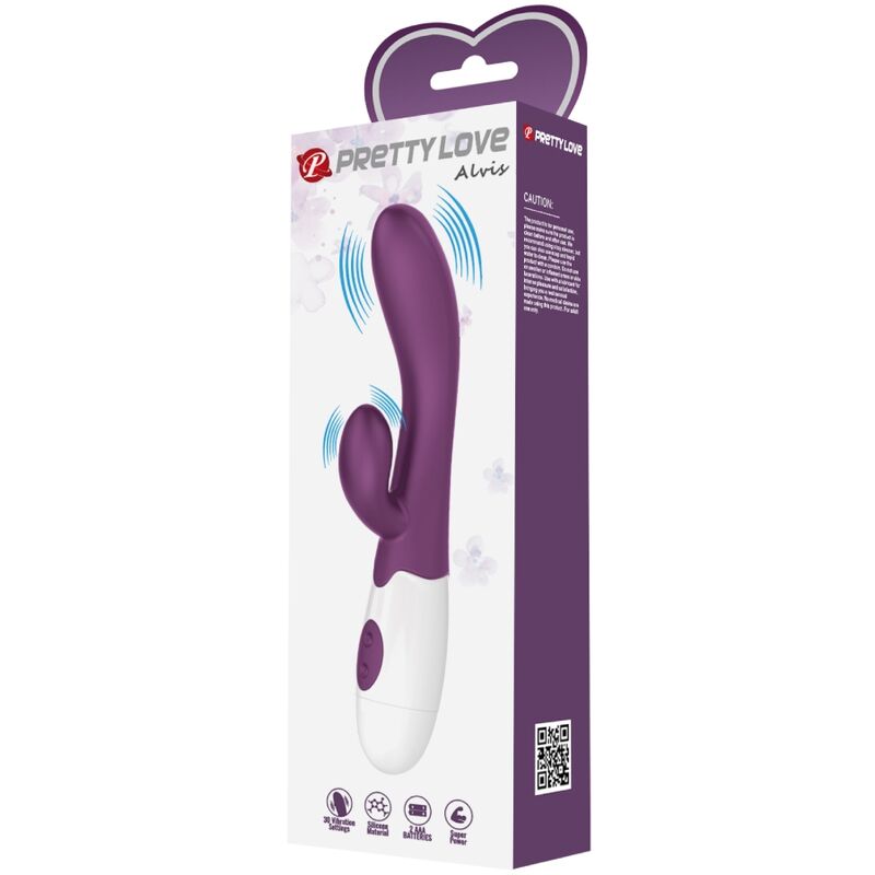 Pretty Love Alvis - Massaggiatore doppio - nella confezione