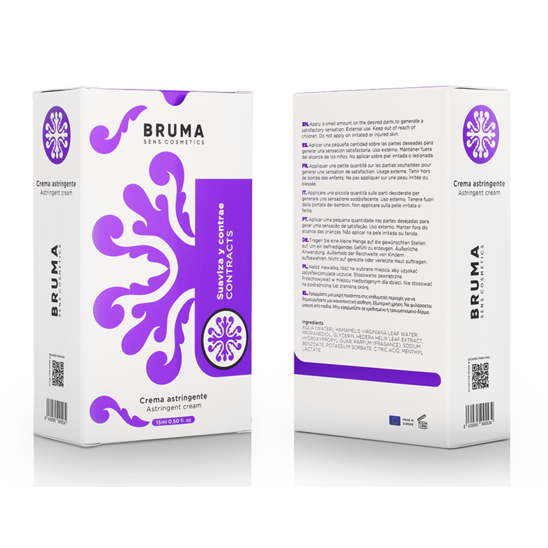 Bruma Crema Astringente Ultra Scorrevole 15 - Accessorio intimo - vista frontale