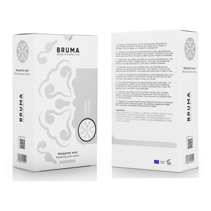 Bruma Rilassante Unisex 30 30 ml - Lubrificante, kit da 3 - vista frontale