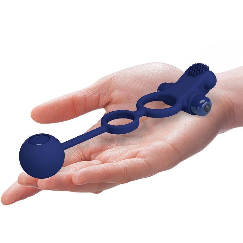 Pretty Love Remington - Accessorio intimo, colore spina blu - in mano per le dimensioni
