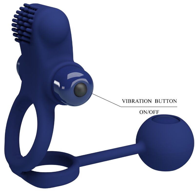 Pretty Love Remington - Accessorio intimo, colore spina blu - vista frontale