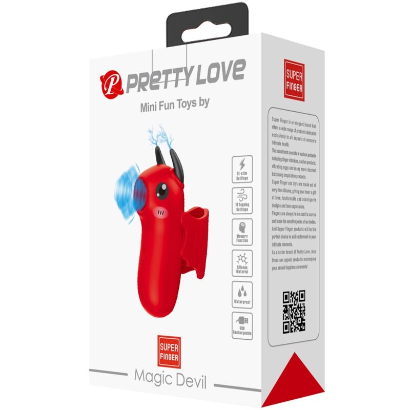 Pretty Love Giocattoli Divertenti Dello - Massaggiatore ad aria pulsata - nella confezione