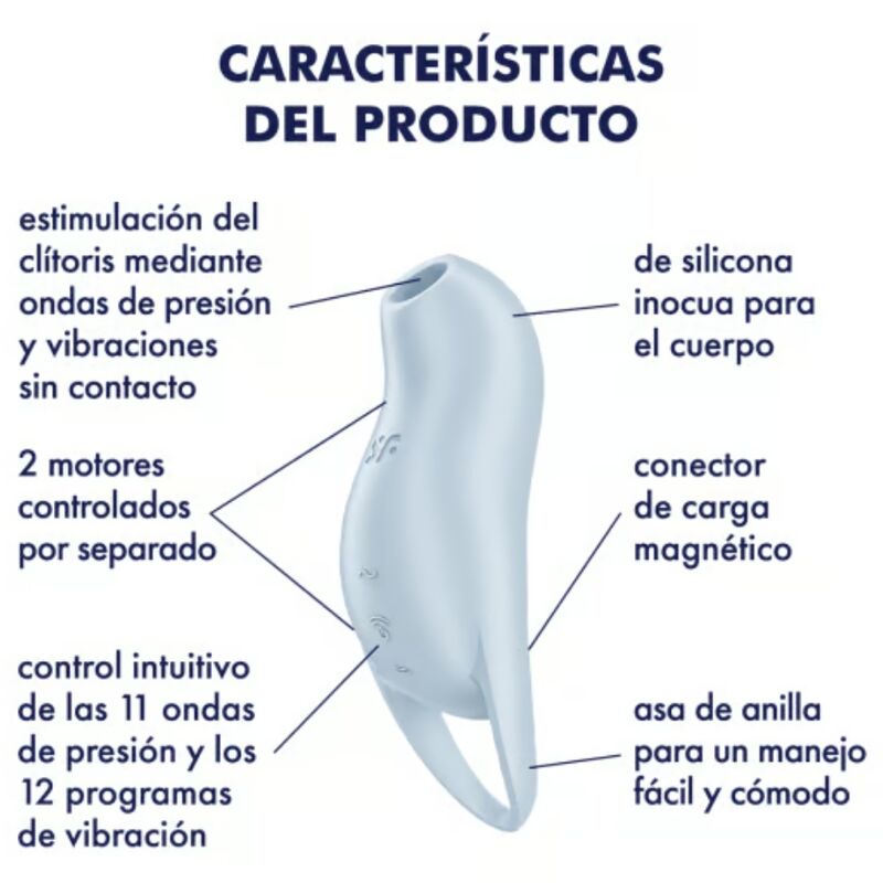 Satisfyer Pocket Pro 1 - Massaggiatore esterno - nella confezione