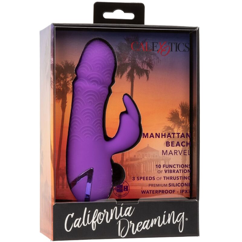 Calexotics Manhattan Beach Marvel - Massaggiatore doppio - nella confezione