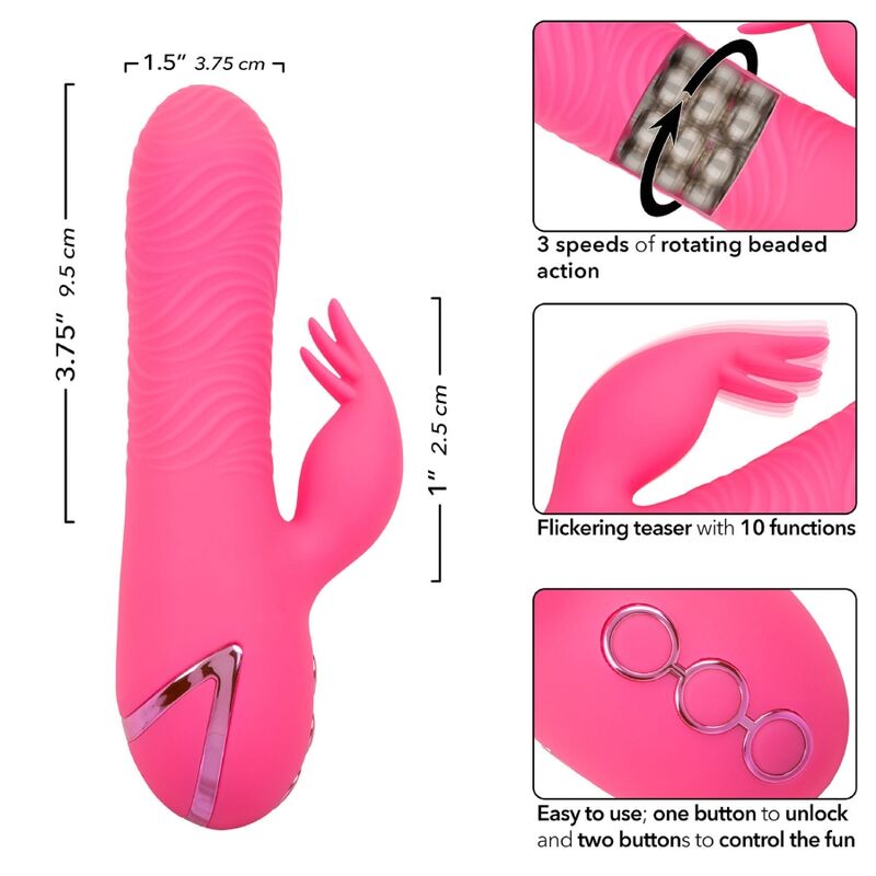 Calexotics Sacramento Sweetie - Massaggiatore doppio - vista frontale