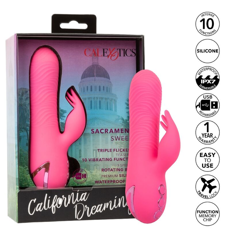 Calexotics Sacramento Sweetie - Massaggiatore doppio - dettaglio