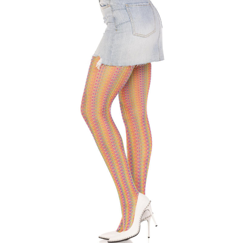 Leg Avenue All'uncinetto Multicolore - Lingerie - dettaglio