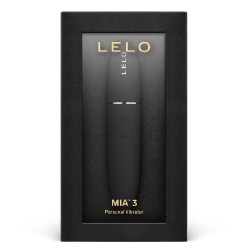 LELO Mia 3 - Massaggiatore esterno, colore nero - vista laterale