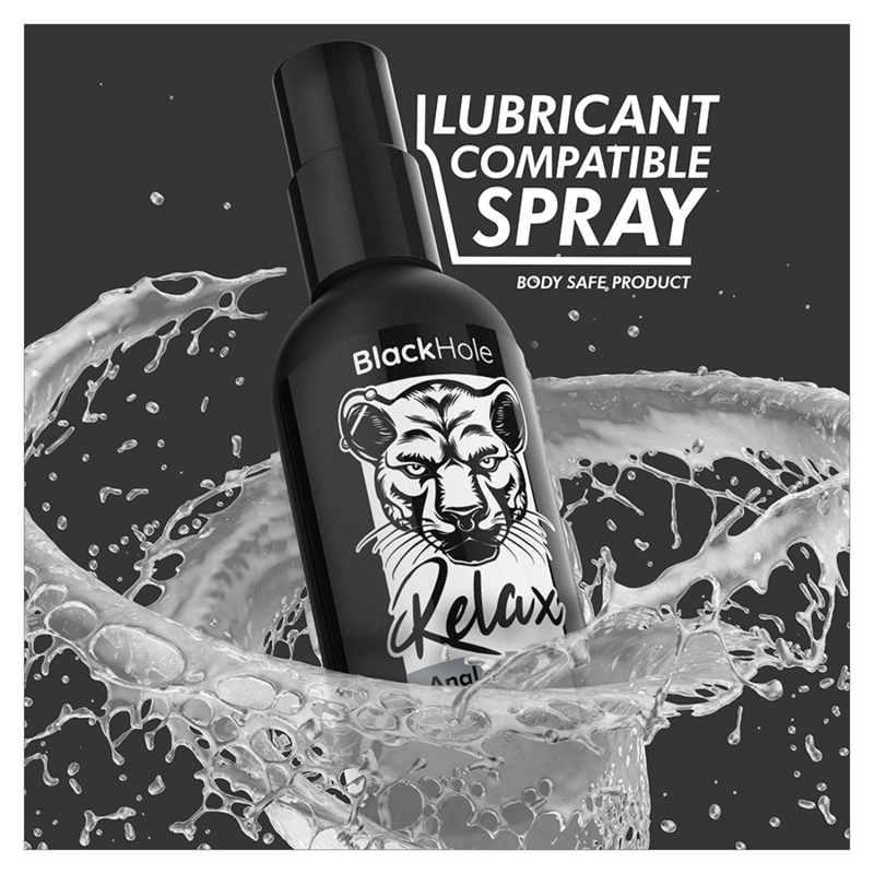 Black Hole Rilassante Explorer 30 30 ml - Lubrificante, kit da 3 - in mano per le dimensioni