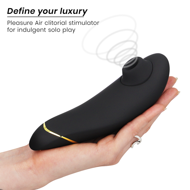 Womanizer Premium 2 - Massaggiatore ad aria pulsata, colore nero - dettaglio