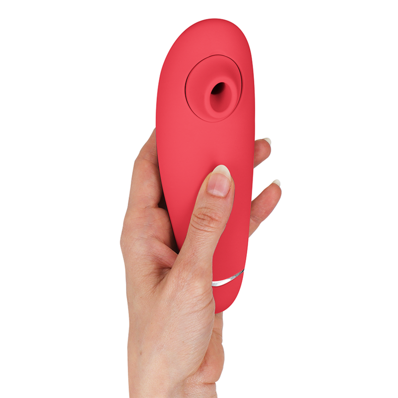 Womanizer Premium 2 - Massaggiatore ad aria pulsata, colore lampone - nella confezione