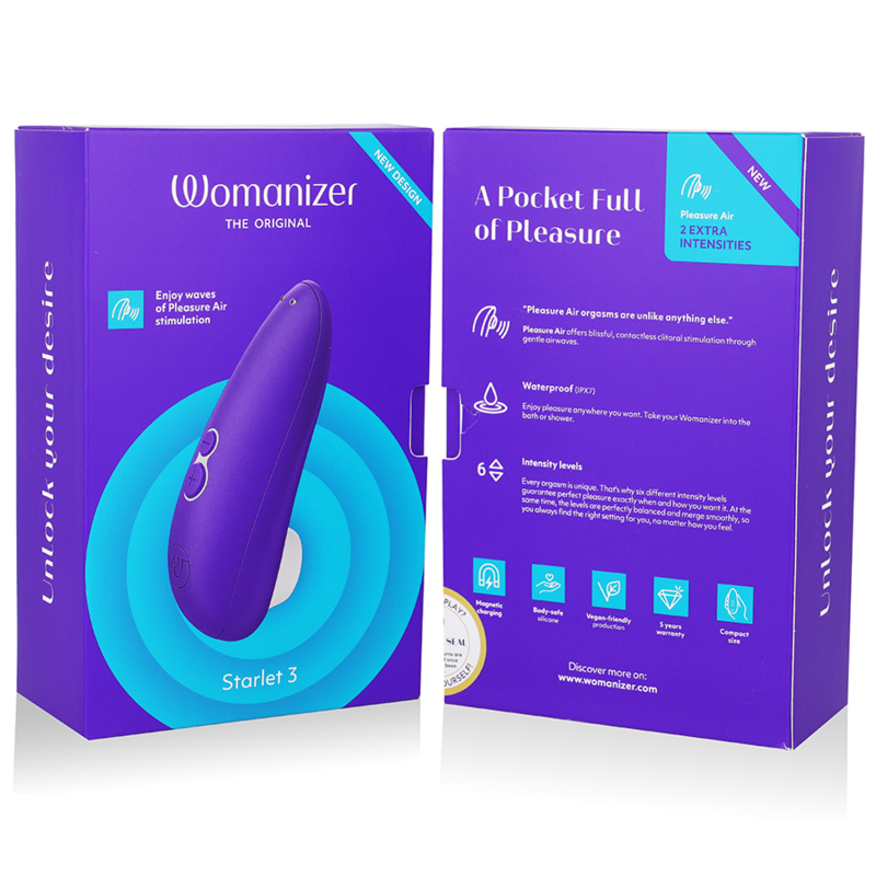 Womanizer Starlet 3 - Massaggiatore, colore standard - vista frontale