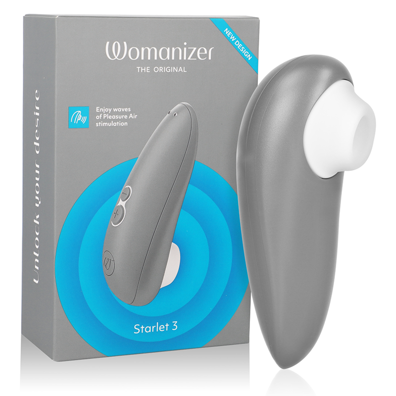 Womanizer Starlet 3 - Massaggiatore, colore grigio