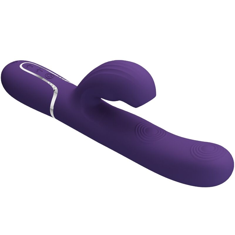 Pretty Love Perlita - Massaggiatore doppio - in mano per le dimensioni