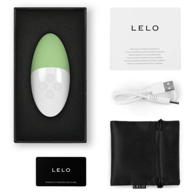 LELO Siri 3 - Massaggiatore esterno, colore crema pistacchio - dettaglio