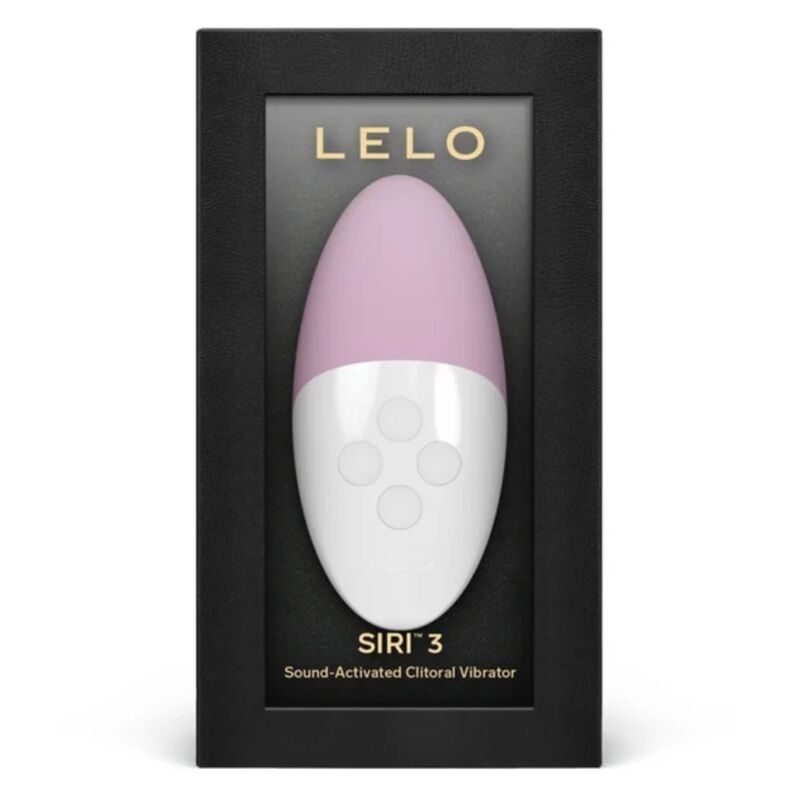 LELO Siri 3 - Massaggiatore esterno, colore rosa tenero - vista laterale