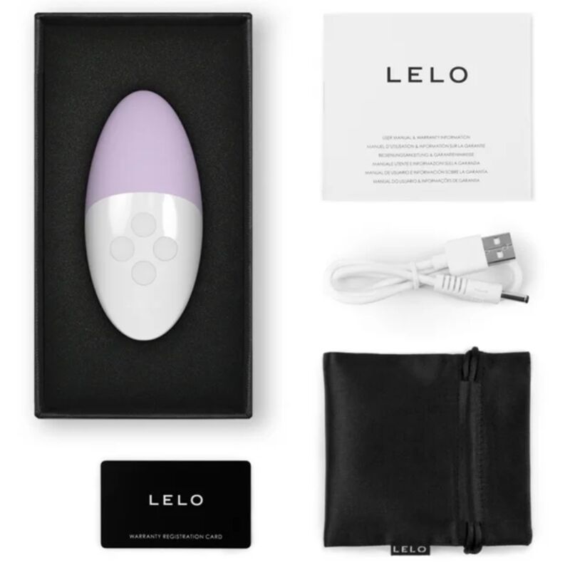 LELO Siri 3 - Massaggiatore esterno, colore calm lavanda - dettaglio