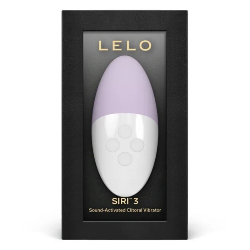 LELO Siri 3 - Massaggiatore esterno, colore calm lavanda - vista laterale