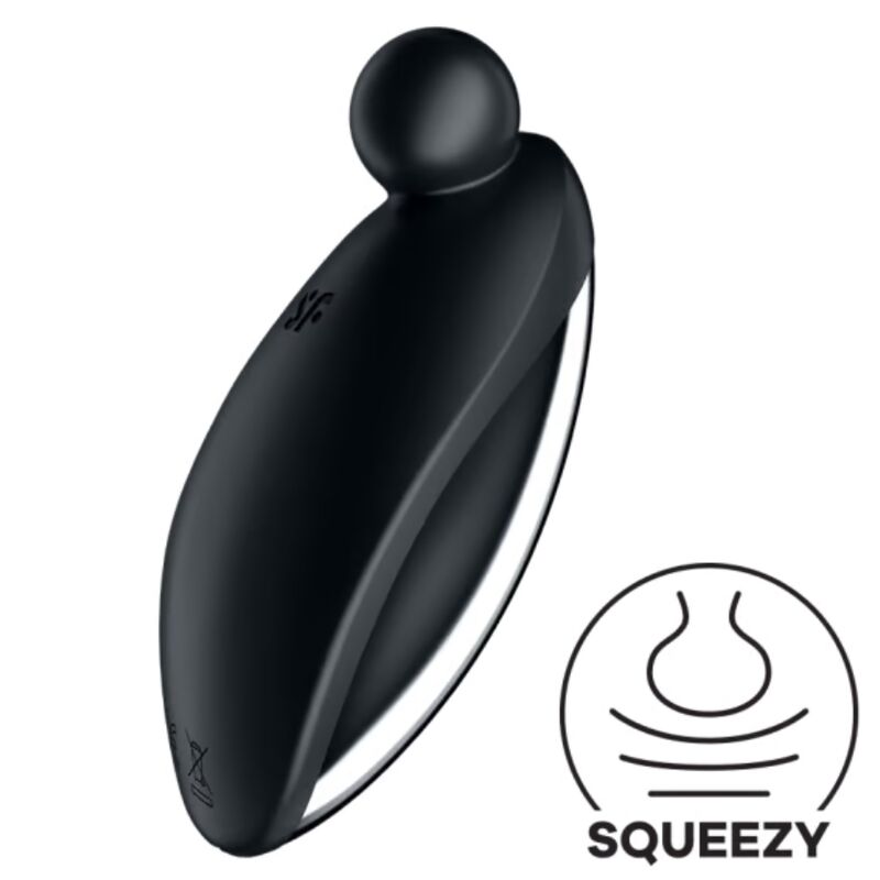 Satisfyer Spot ON 2 - Massaggiatore esterno, colore nero