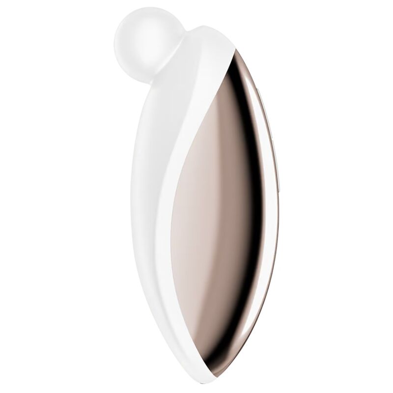 Satisfyer Spot ON 2 - Massaggiatore esterno, colore bianco - vista laterale