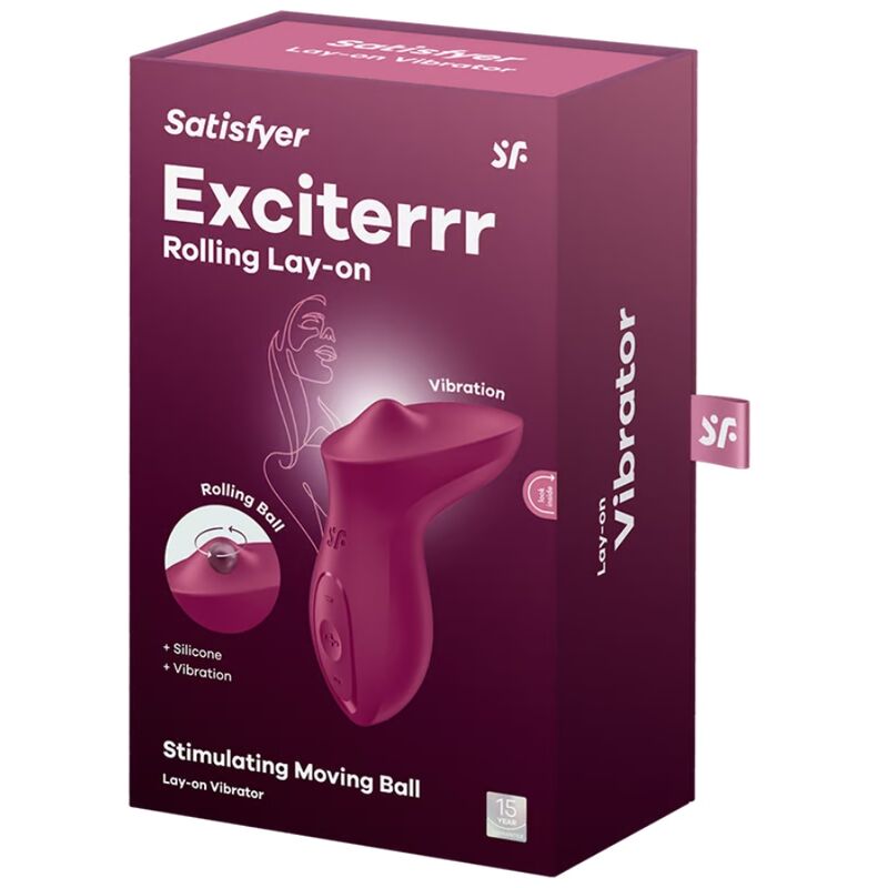 Satisfyer Eccitante - Massaggiatore esterno - in mano per le dimensioni