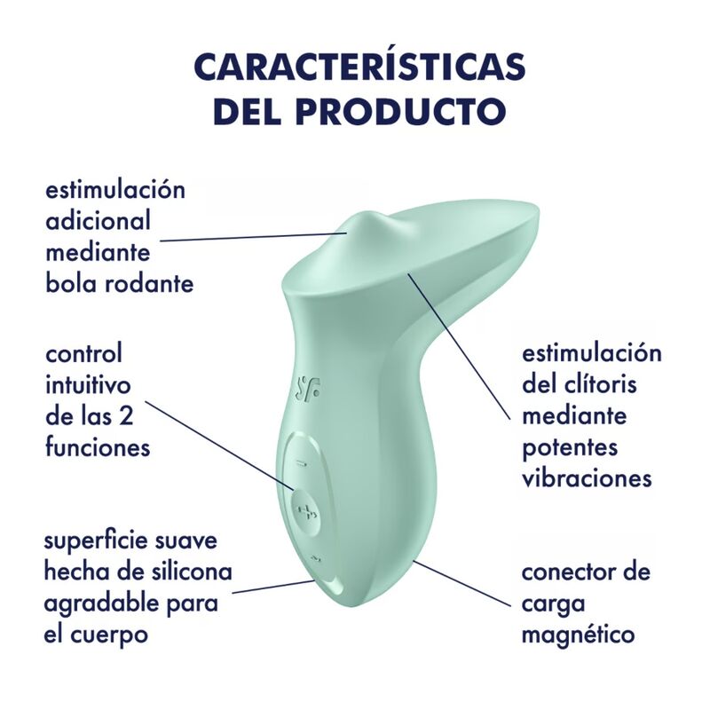 Satisfyer Exciterrr - Massaggiatore esterno - nella confezione