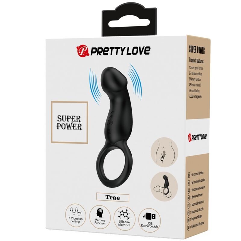Pretty Love Trae - Anello per uomo - retro