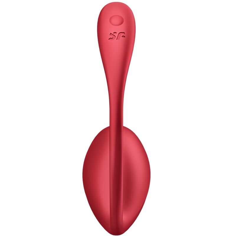Satisfyer Shiny Petal - Massaggiatore con app - in mano per le dimensioni