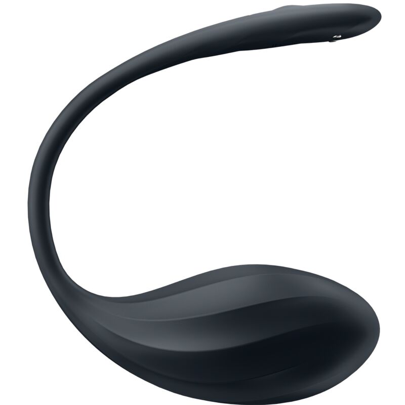 Satisfyer Ribbed Petal - Massaggiatore con app, colore nero gratuita - nella confezione