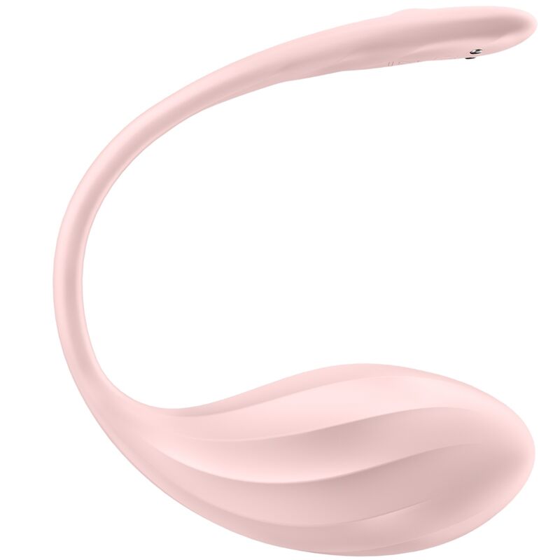 Satisfyer Ribbed Petal - Massaggiatore con app, colore standard - nella confezione