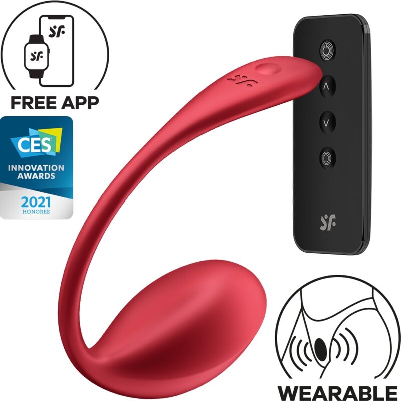 Satisfyer Shiny Petal - Massaggiatore con app