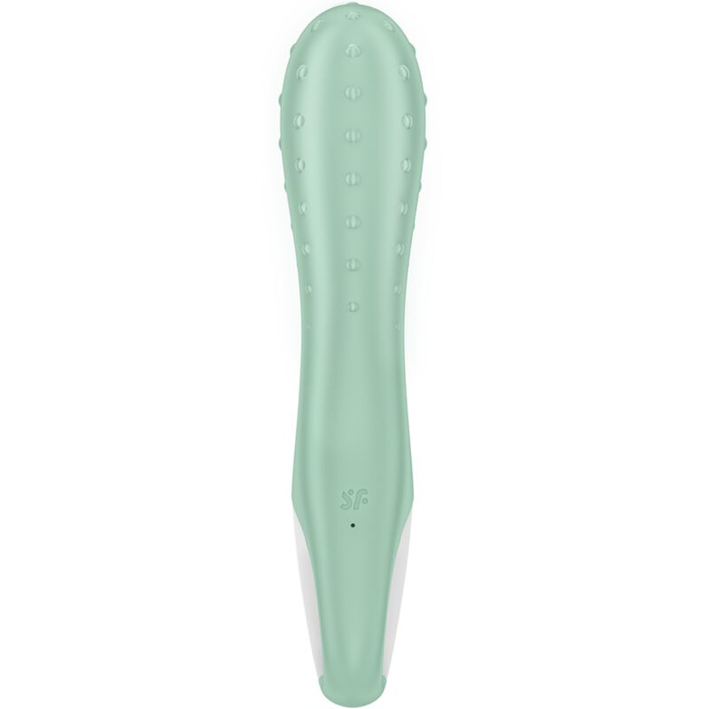 Satisfyer Air Pump 3 - Massaggiatore curvo - in mano per le dimensioni