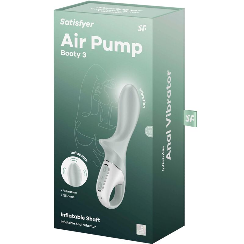 Satisfyer Air Pump Booty 3 - Accessorio intimo - retro