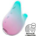 Satisfyer Mermaid Vibes - Massaggiatore ad aria pulsata, colore menta