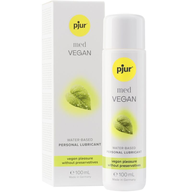 Pjur Med Vegan Glide 100 ml - Lubrificante, kit da 3