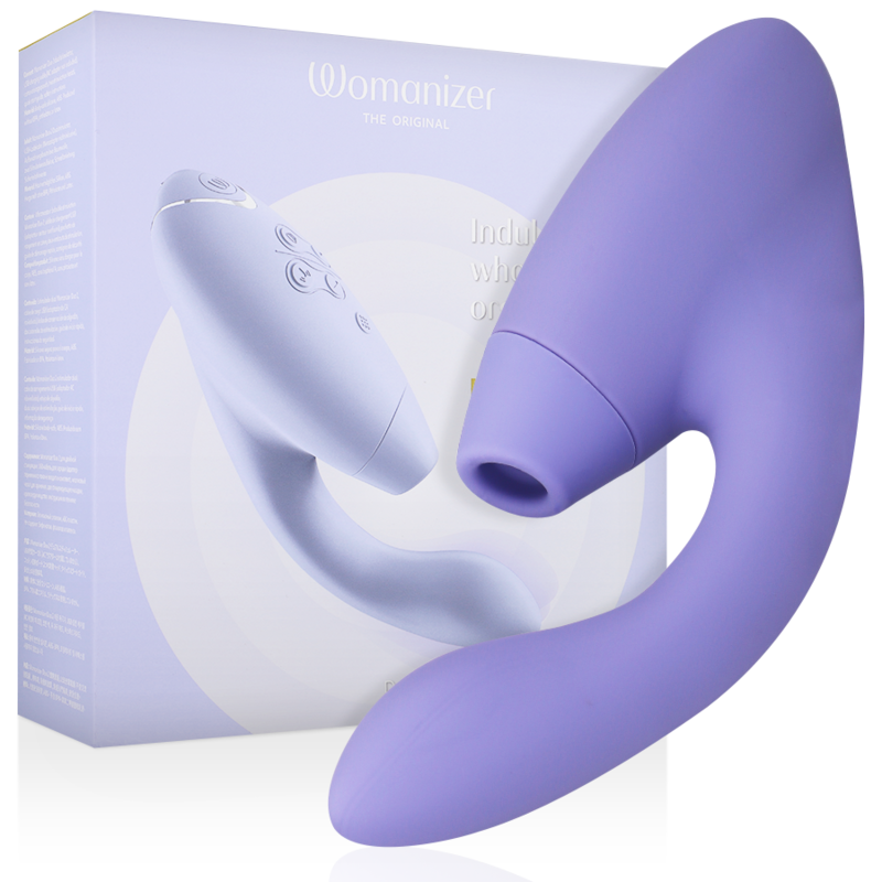 Womanizer Duo 2 - Massaggiatore ad aria pulsata, colore lilla
