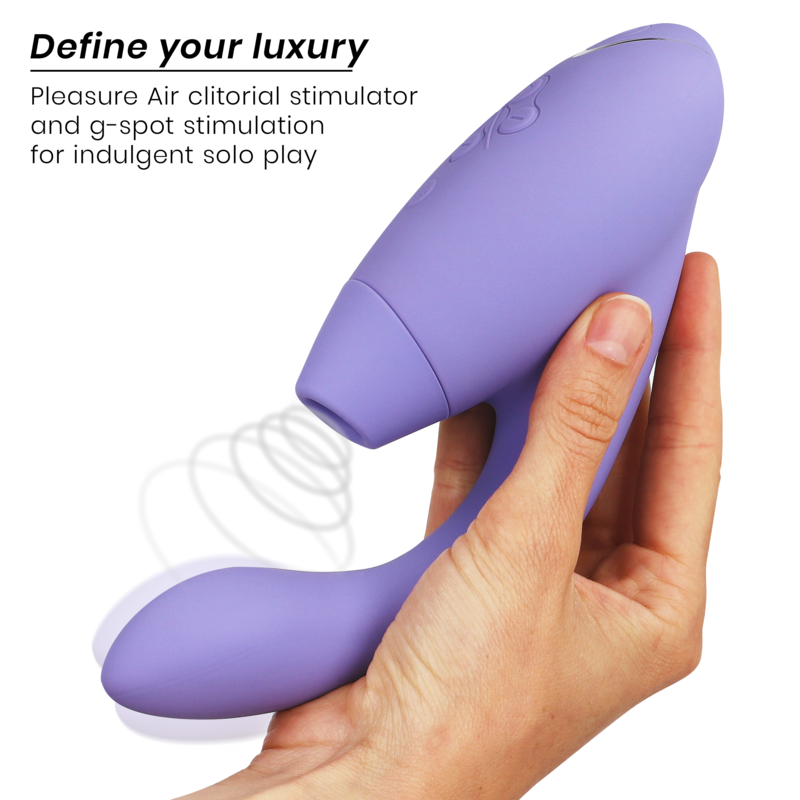 Womanizer Duo 2 - Massaggiatore ad aria pulsata, colore lilla - nella confezione