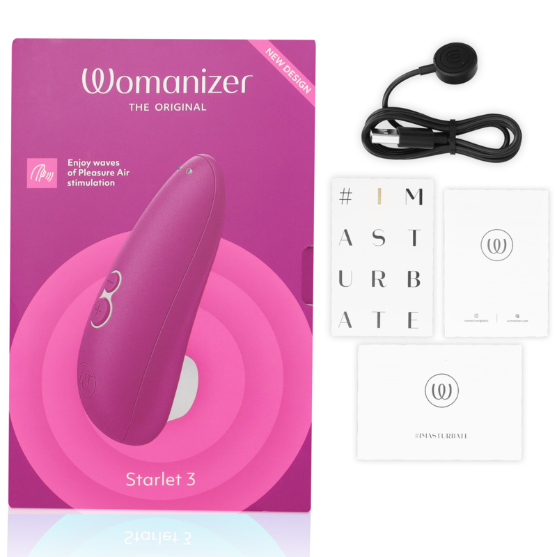 Womanizer Starlet 3 - Massaggiatore, colore viola - retro