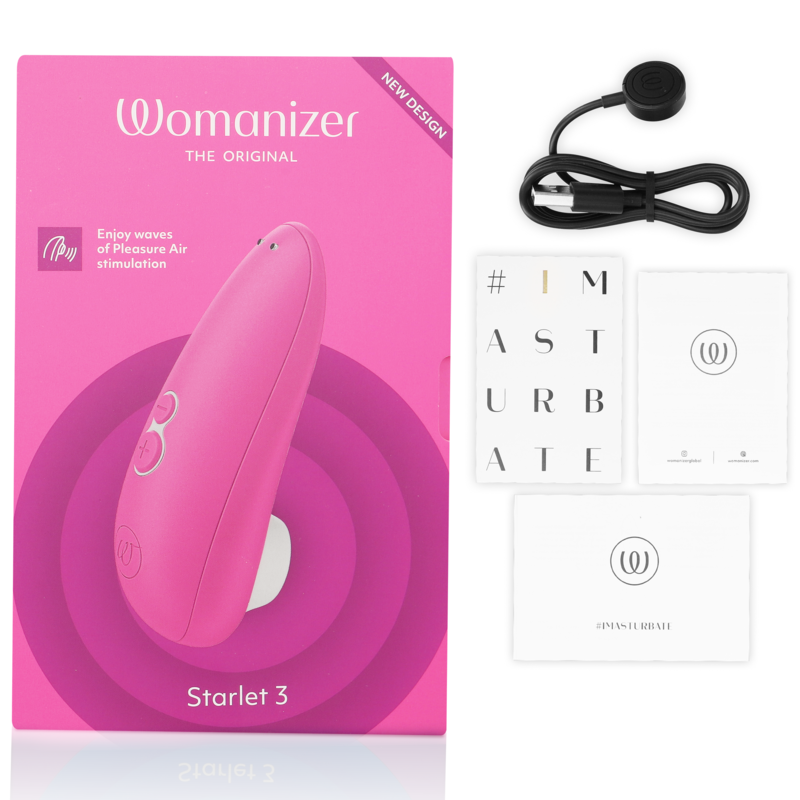Womanizer Starlet 3 - Massaggiatore, colore rosa - retro