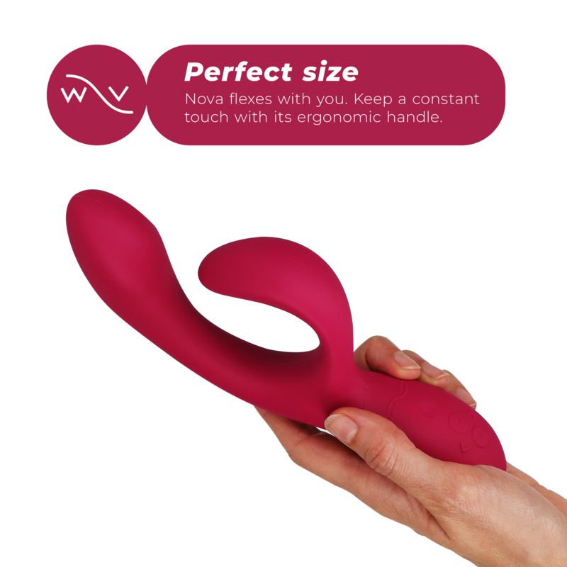 We-Vibe Nova - Massaggiatore - in mano per le dimensioni