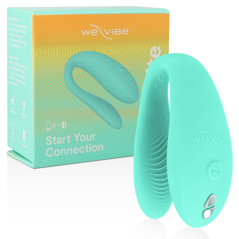 We-Vibe Sync Lite - Massaggiatore esterno, colore turchese