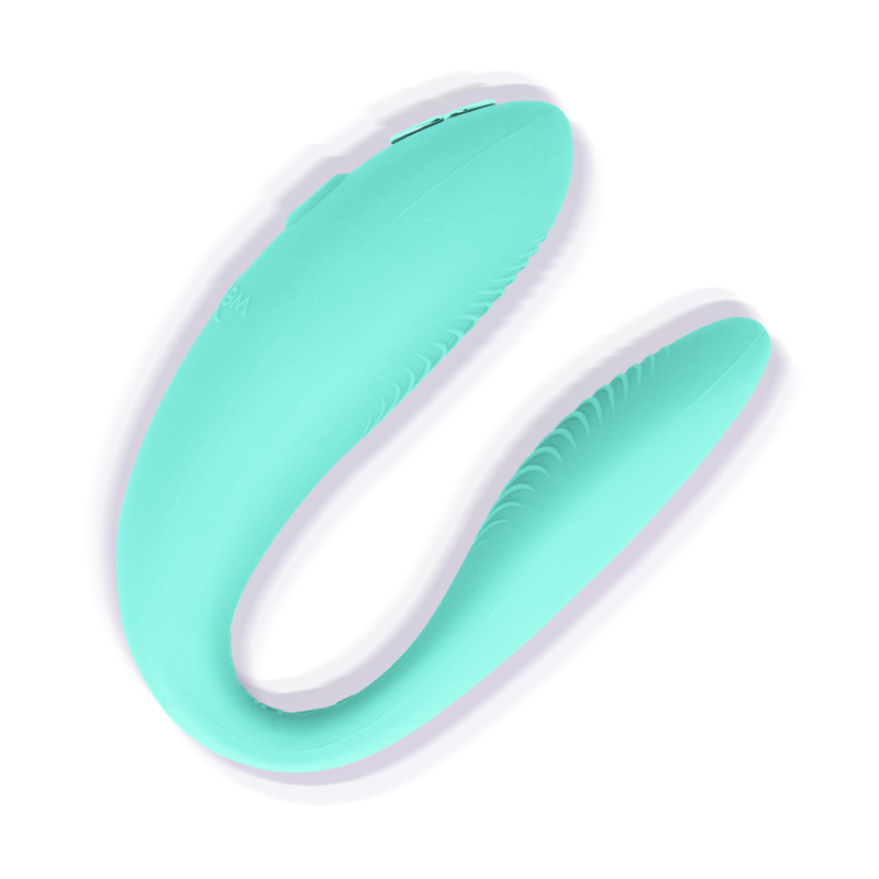 We-Vibe Sync Lite - Massaggiatore esterno, colore turchese - vista laterale
